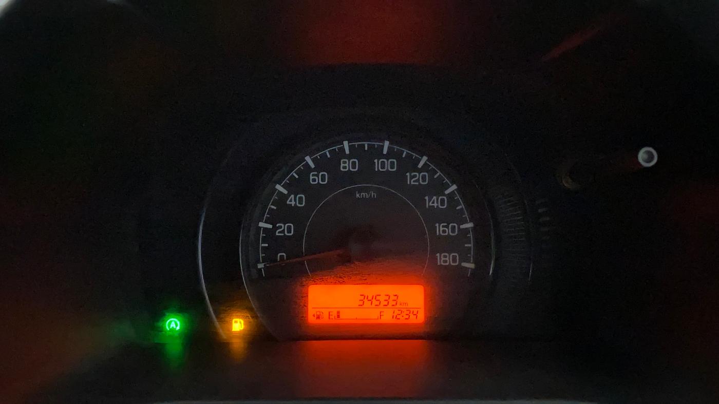 2023 Maruti Celerio LXI, Petrol, Manual, 34,524 km, Odometer Image