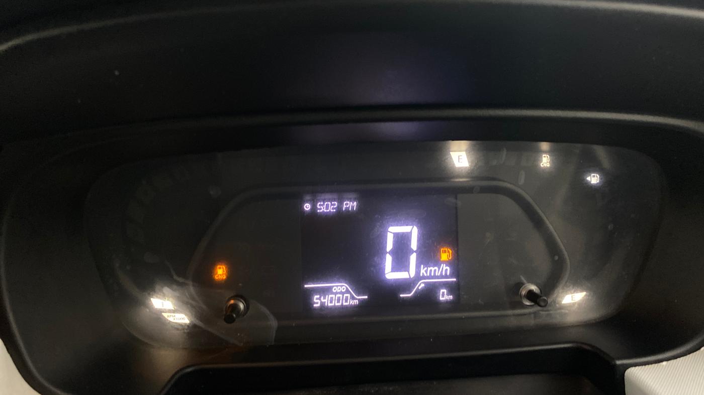 2023 Tata PUNCH PURE MT CNG, CNG, Manual, 53,991 km, Odometer Image