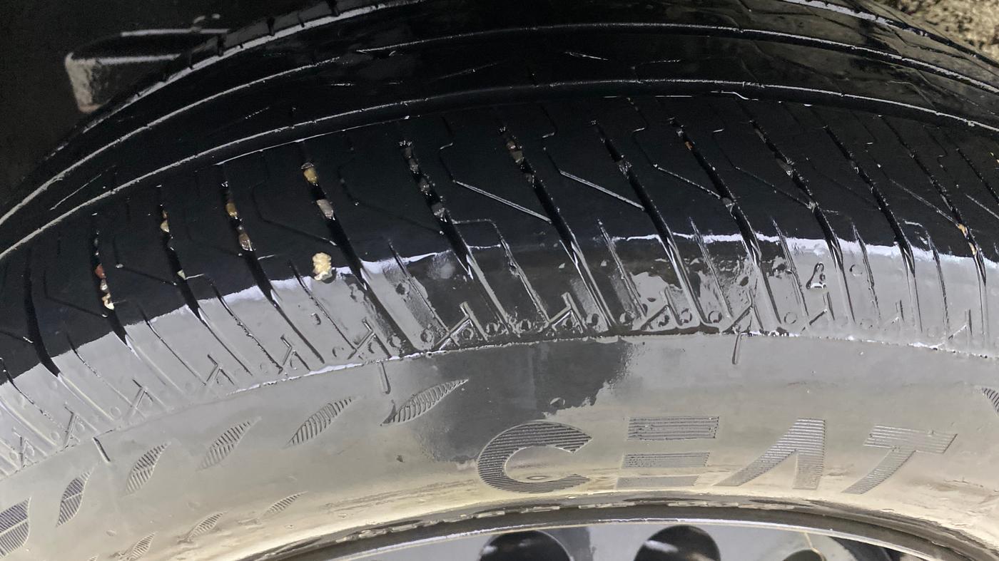 2023 Tata PUNCH PURE MT CNG, CNG, Manual, 53,991 km, Right Rear Tyre Tread