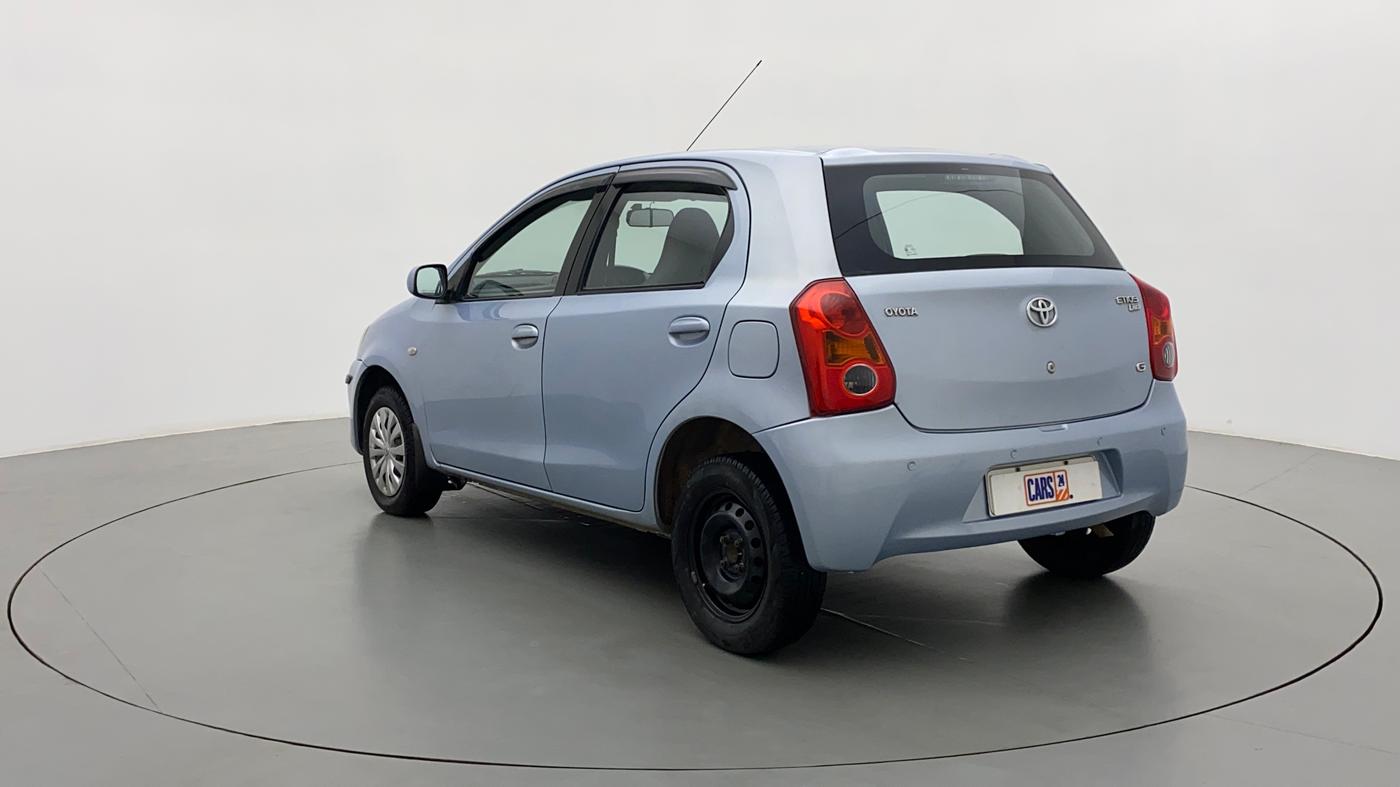 2011 Toyota Etios Liva G, Petrol, Manual, 44,237 km, Left Back Diagonal