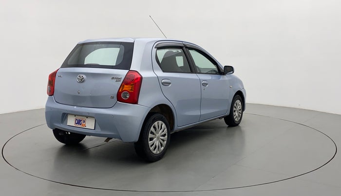 2011 Toyota Etios Liva G, Petrol, Manual, 44,237 km, Right Back Diagonal
