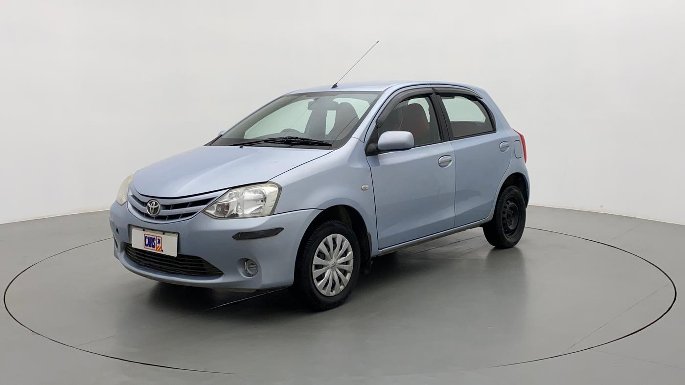 2011 Toyota Etios Liva G, Petrol, Manual, 44,237 km, Left Front Diagonal