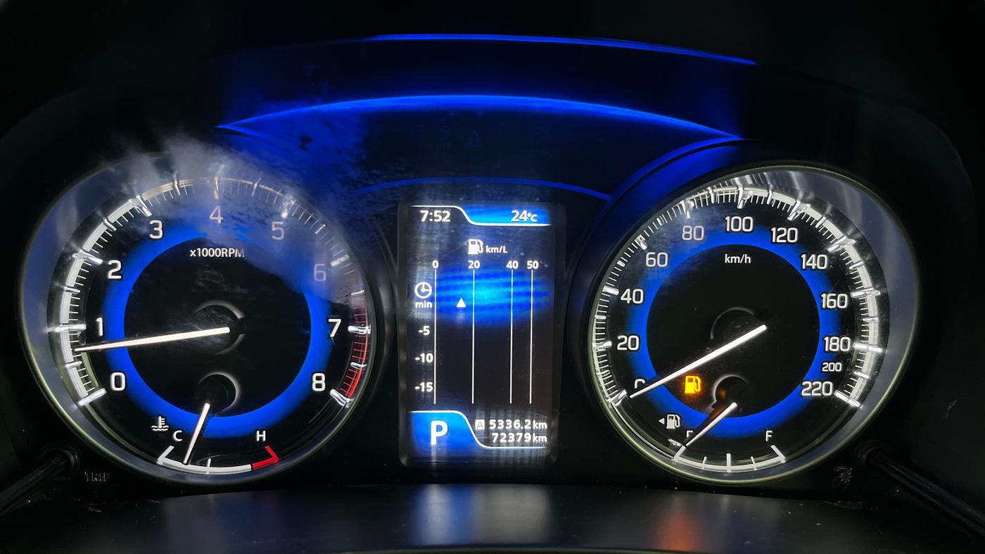 2018 Maruti Baleno ZETA CVT PETROL 1.2, Petrol, Automatic, 72,379 km, Odometer Image