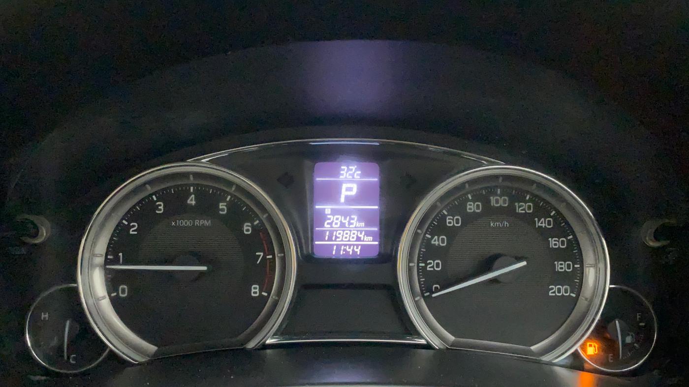 2018 Maruti Ciaz ZETA 1.4  AT PETROL, Petrol, Automatic, 1,19,997 km, Odometer Image