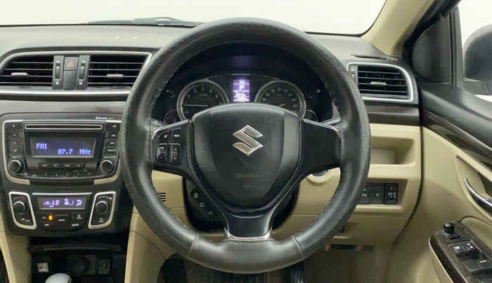2018 Maruti Ciaz ZETA 1.4  AT PETROL, Petrol, Automatic, 1,19,997 km, Steering Wheel Close Up