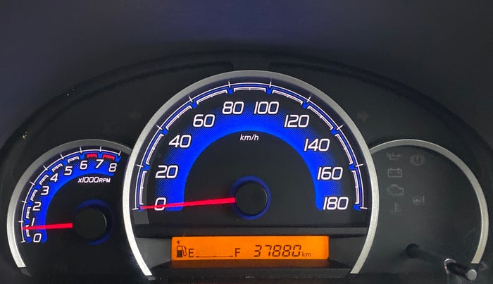 2017 Maruti Wagon R 1.0 VXI+ (O) MT, Petrol, Manual, 37,919 km, Odometer Image