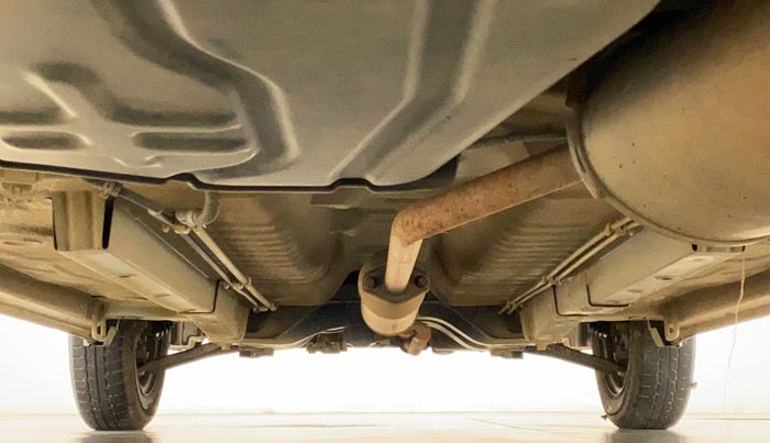 2015 Maruti Wagon R 1.0 LXI, Petrol, Manual, 20,290 km, Rear Underbody