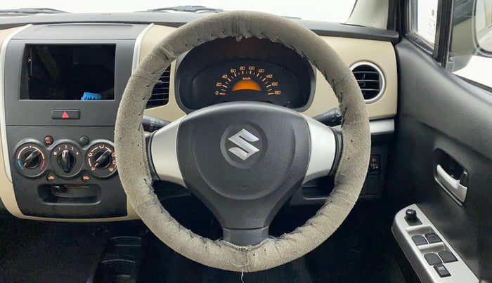 2015 Maruti Wagon R 1.0 LXI, Petrol, Manual, 20,290 km, Steering Wheel Close Up