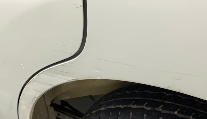 2015 Maruti Wagon R 1.0 LXI, Petrol, Manual, 20,290 km, Left quarter panel - Minor scratches