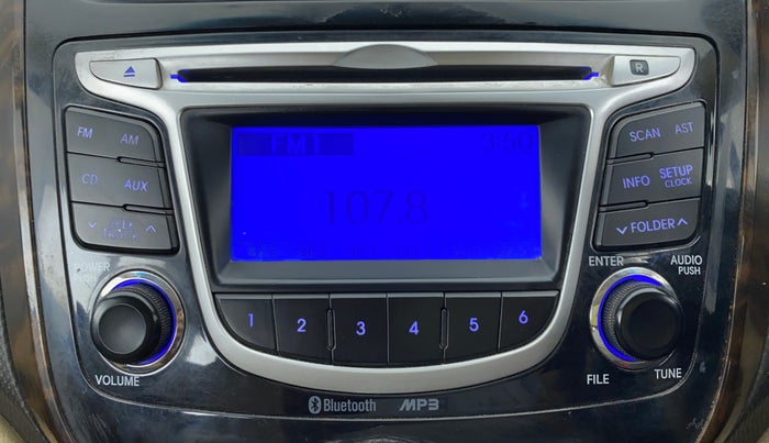 2014 Hyundai Verna FLUIDIC 1.4 EX CRDI, Diesel, Manual, 78,498 km, Infotainment System