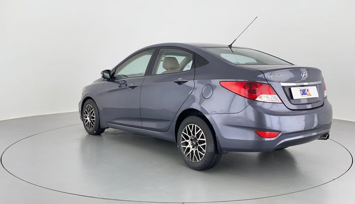 2014 Hyundai Verna FLUIDIC 1.4 EX CRDI, Diesel, Manual, 78,498 km, Left Back Diagonal