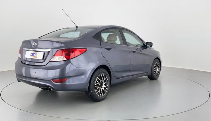 2014 Hyundai Verna FLUIDIC 1.4 EX CRDI, Diesel, Manual, 78,498 km, Right Back Diagonal