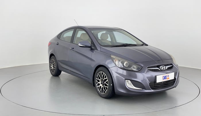 2014 Hyundai Verna FLUIDIC 1.4 EX CRDI, Diesel, Manual, 78,498 km, Right Front Diagonal