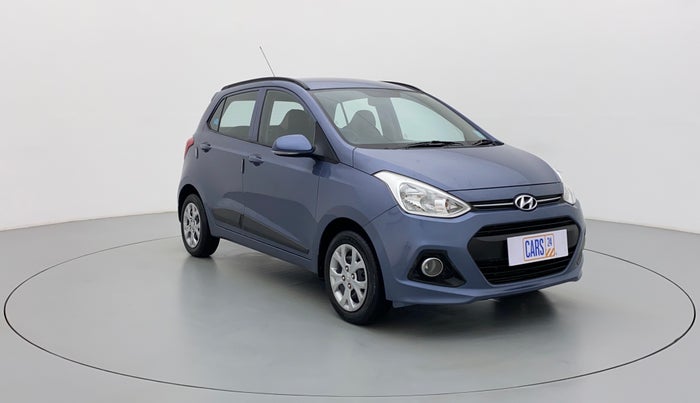 2016 Hyundai Grand i10 SPORTZ 1.2 KAPPA VTVT, Petrol, Manual, 34,047 km, Right Front Diagonal