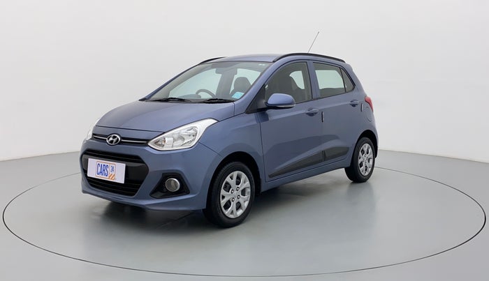 2016 Hyundai Grand i10 SPORTZ 1.2 KAPPA VTVT, Petrol, Manual, 34,047 km, Left Front Diagonal