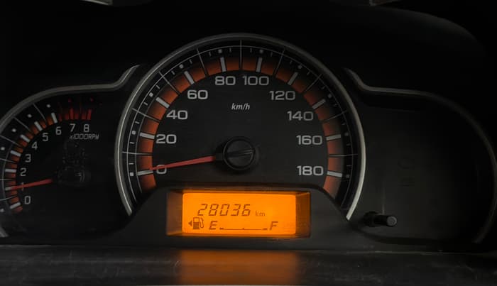 2015 Maruti Alto K10 VXI, Petrol, Manual, 28,036 km, Odometer Image