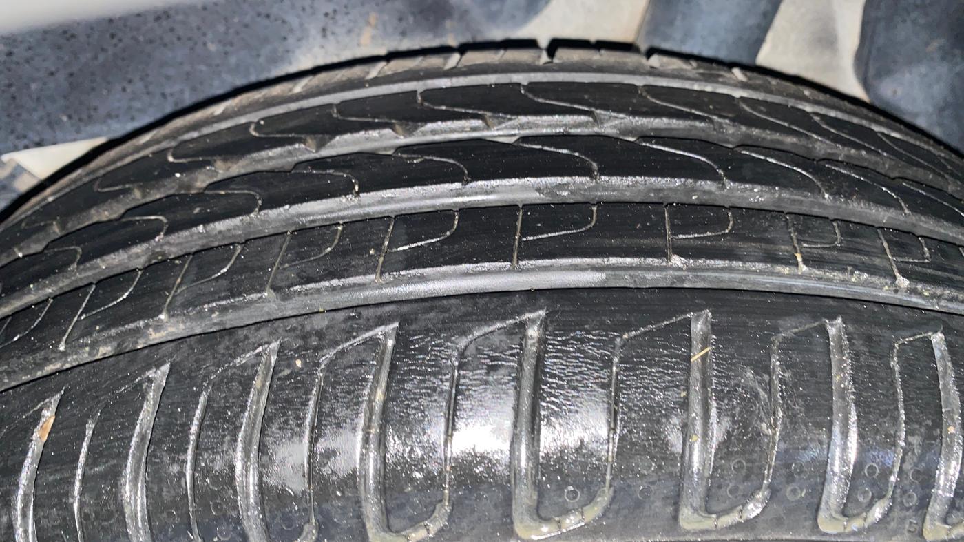 2017 Hyundai Creta E PLUS 1.4 DIESEL, Diesel, Manual, 96,780 km, Left Rear Tyre Tread