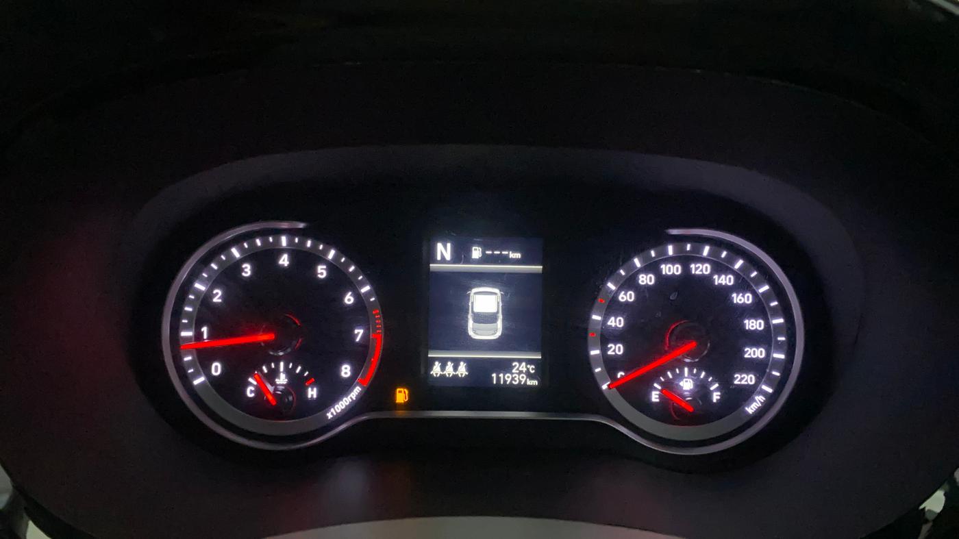 2025 Hyundai AURA SX PLUS 1.2 AMT, Petrol, Automatic, 11,625 km, Odometer Image