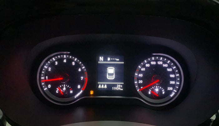 2025 Hyundai AURA SX PLUS 1.2 AMT, Petrol, Automatic, 11,939 km, Odometer Image