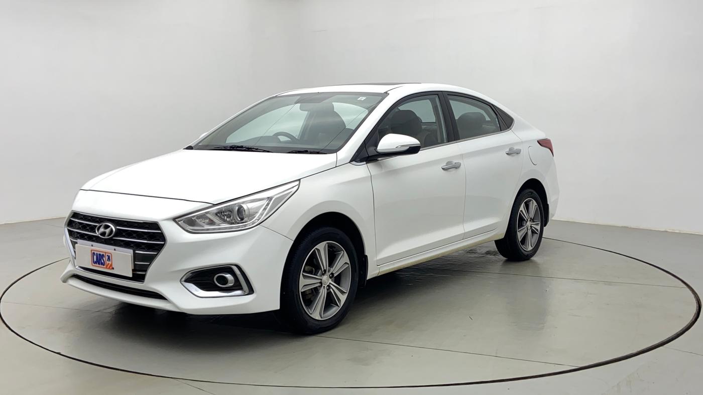 2018 Hyundai Verna 1.6 SX VTVT AT (O), Petrol, Automatic, 17,496 km, Left Front Diagonal (45- Degree) View