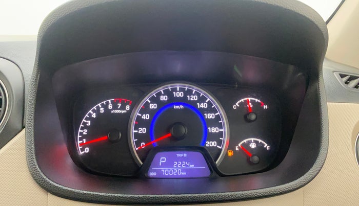2018 Hyundai Grand i10 SPORTZ AT 1.2 KAPPA VTVT, Petrol, Automatic, 69,982 km, Odometer Image