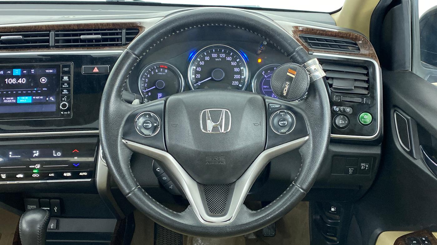 2019 Honda City 1.5L I-VTEC ZX CVT, Petrol, Automatic, 86,979 km, Steering Wheel Close Up