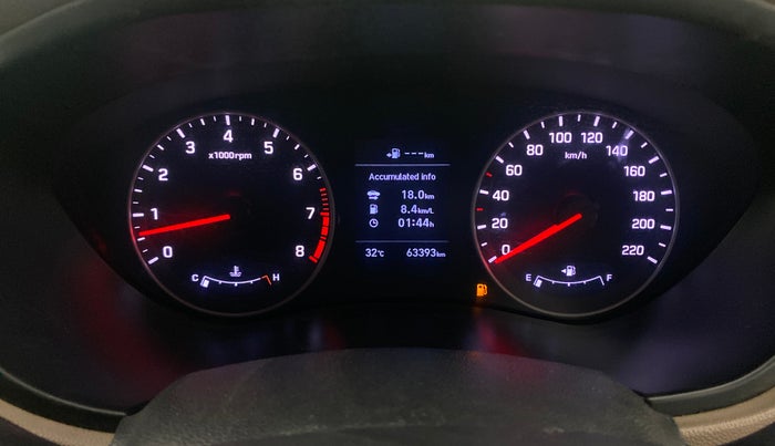 2020 Hyundai Elite i20 ASTA 1.2 (O), Petrol, Manual, 63,352 km, Odometer Image