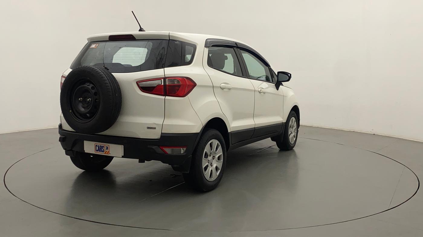 2018 Ford Ecosport TREND 1.5L DIESEL, Diesel, Manual, 89,696 km, Right Back Diagonal