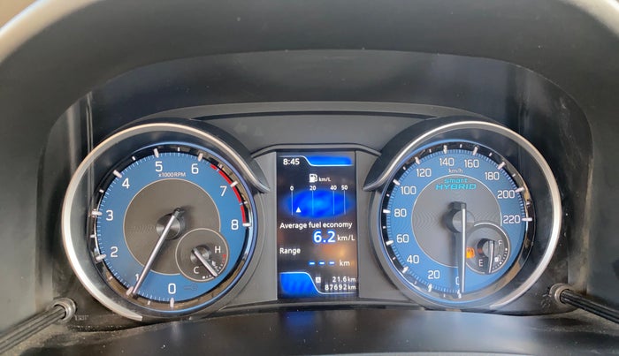 2020 Maruti Ertiga VXI SHVS, Petrol, Manual, 87,675 km, Odometer Image