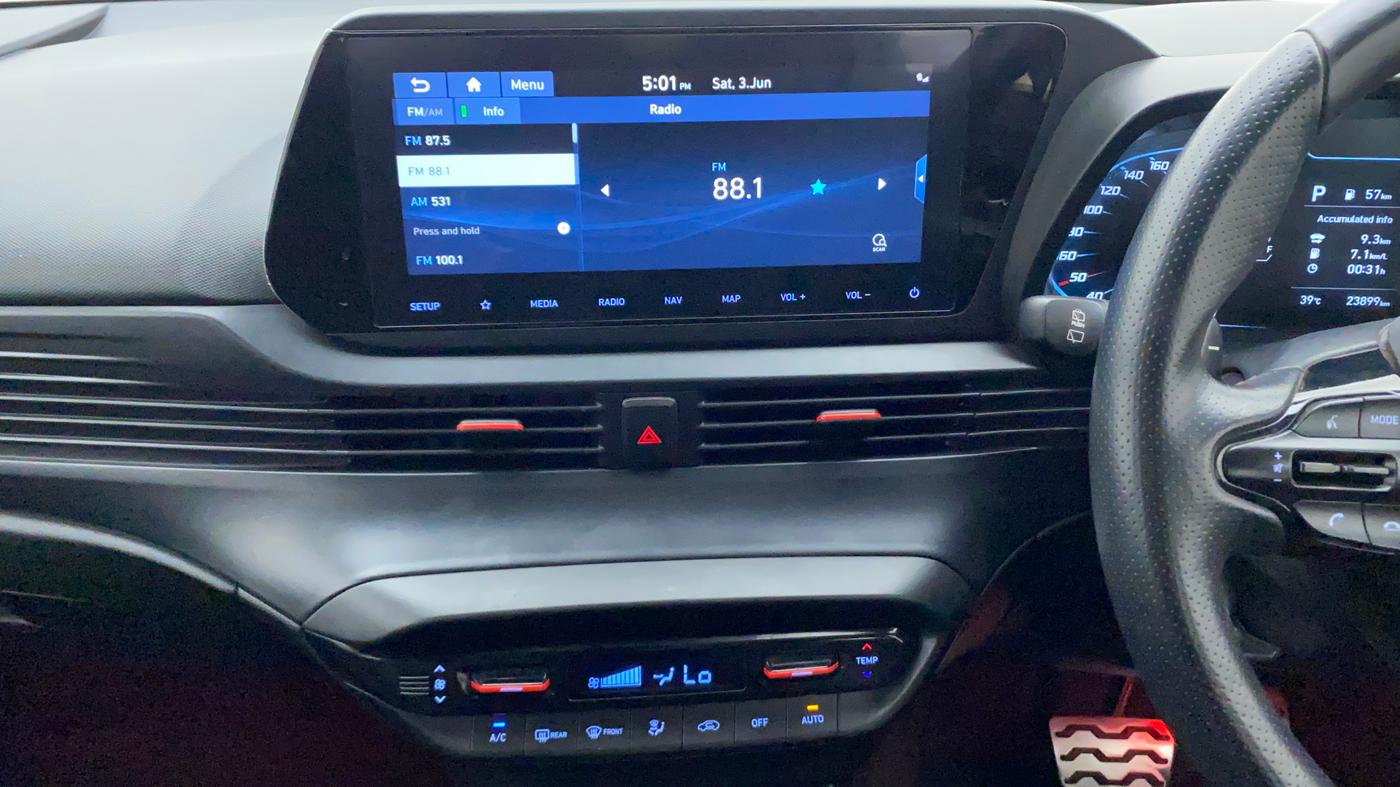 2021 Hyundai NEW I20 N LINE N8 1.0 TURBO GDI DCT DUAL TONE, Petrol, Automatic, 24,347 km, Air Conditioner