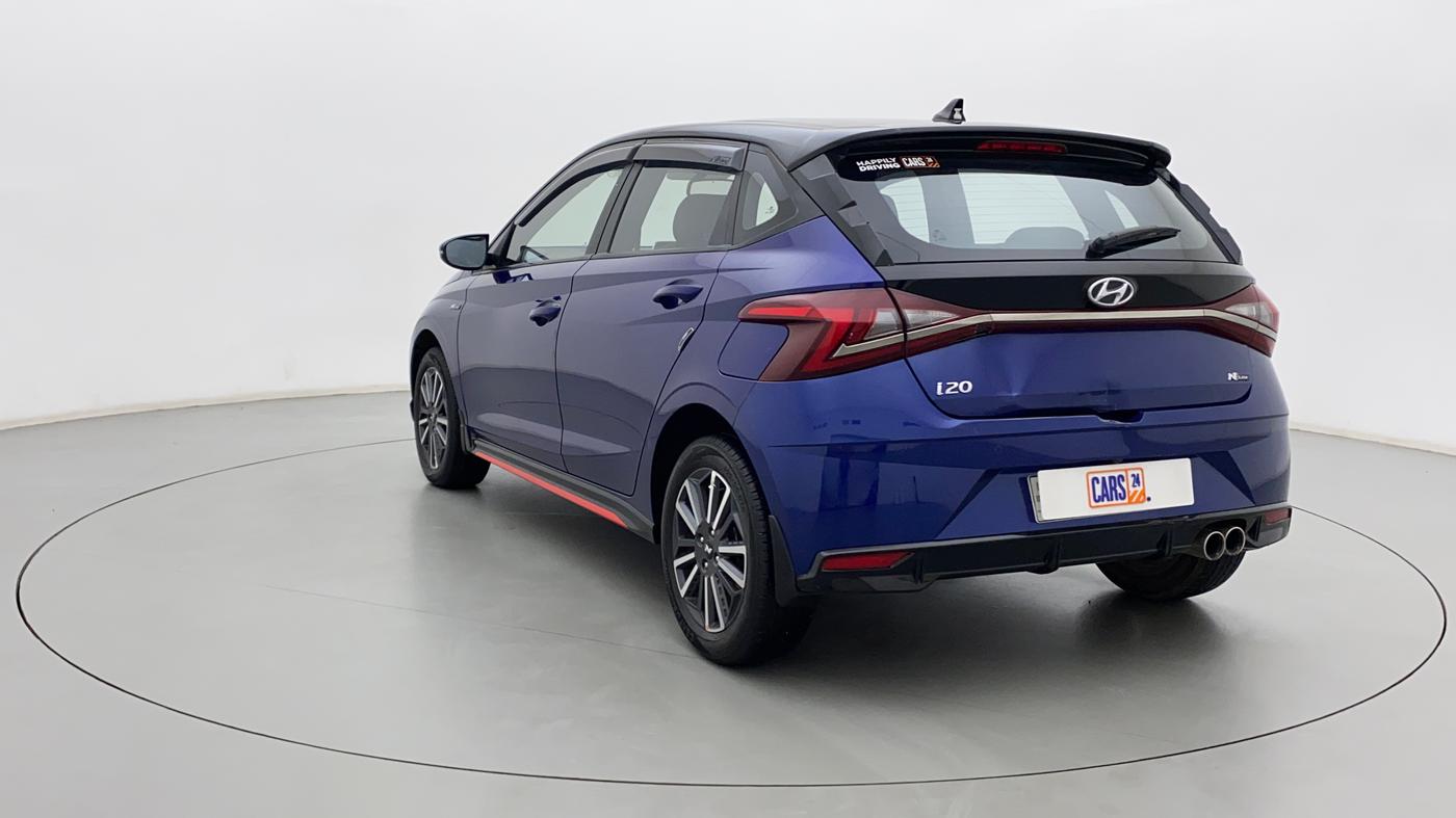 2021 Hyundai NEW I20 N LINE N8 1.0 TURBO GDI DCT DUAL TONE, Petrol, Automatic, 24,347 km, Left Back Diagonal