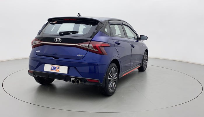 2021 Hyundai NEW I20 N LINE N8 1.0 TURBO GDI DCT DUAL TONE, Petrol, Automatic, 24,347 km, Right Back Diagonal