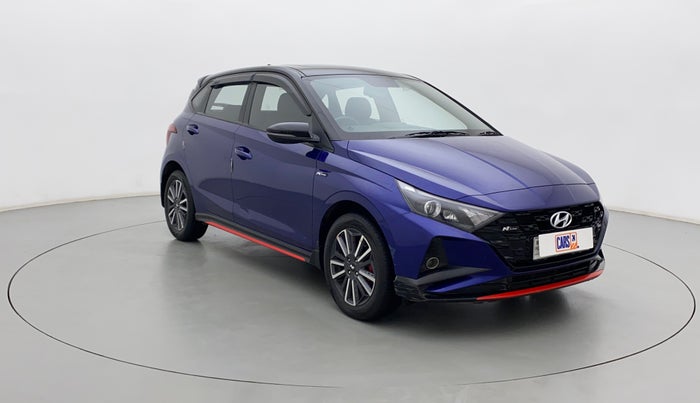 2021 Hyundai NEW I20 N LINE N8 1.0 TURBO GDI DCT DUAL TONE, Petrol, Automatic, 24,347 km, Right Front Diagonal