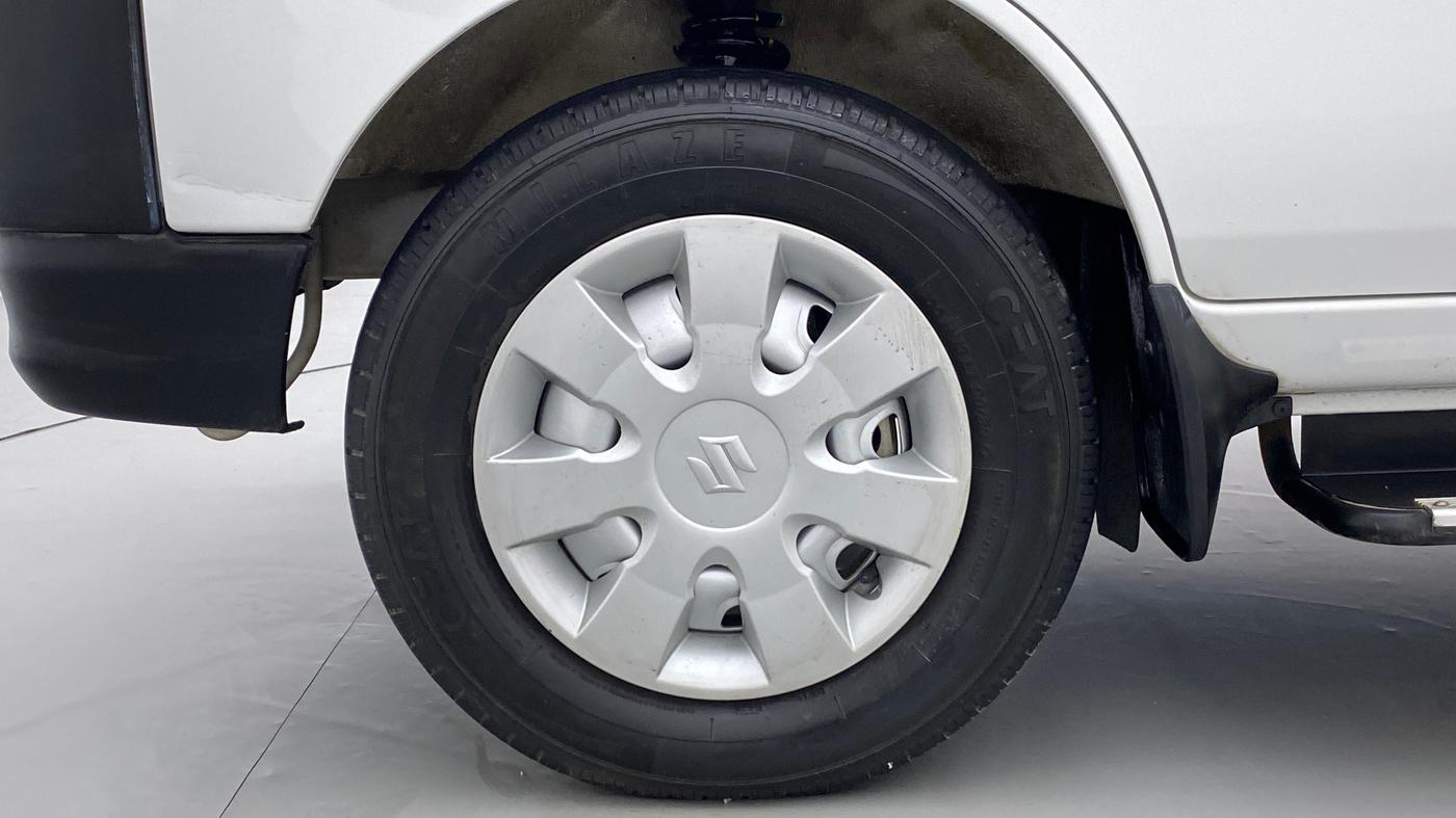 2021 Maruti Eeco 5 STR WITH AC PLUSHTR, Petrol, Manual, 11,747 km, Left Front Wheel