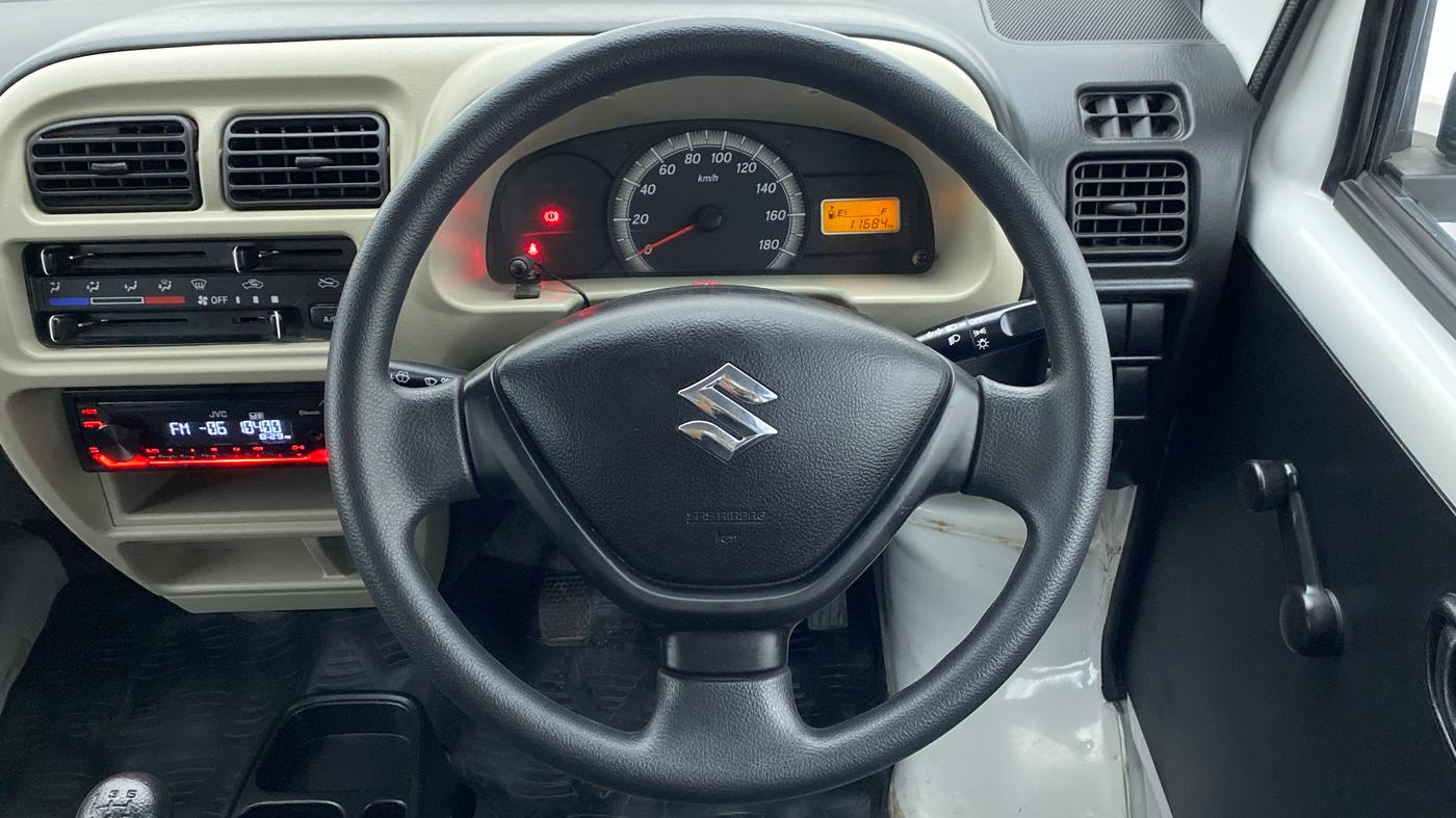 2021 Maruti Eeco 5 STR WITH AC PLUSHTR, Petrol, Manual, 11,747 km, Steering Wheel Close Up