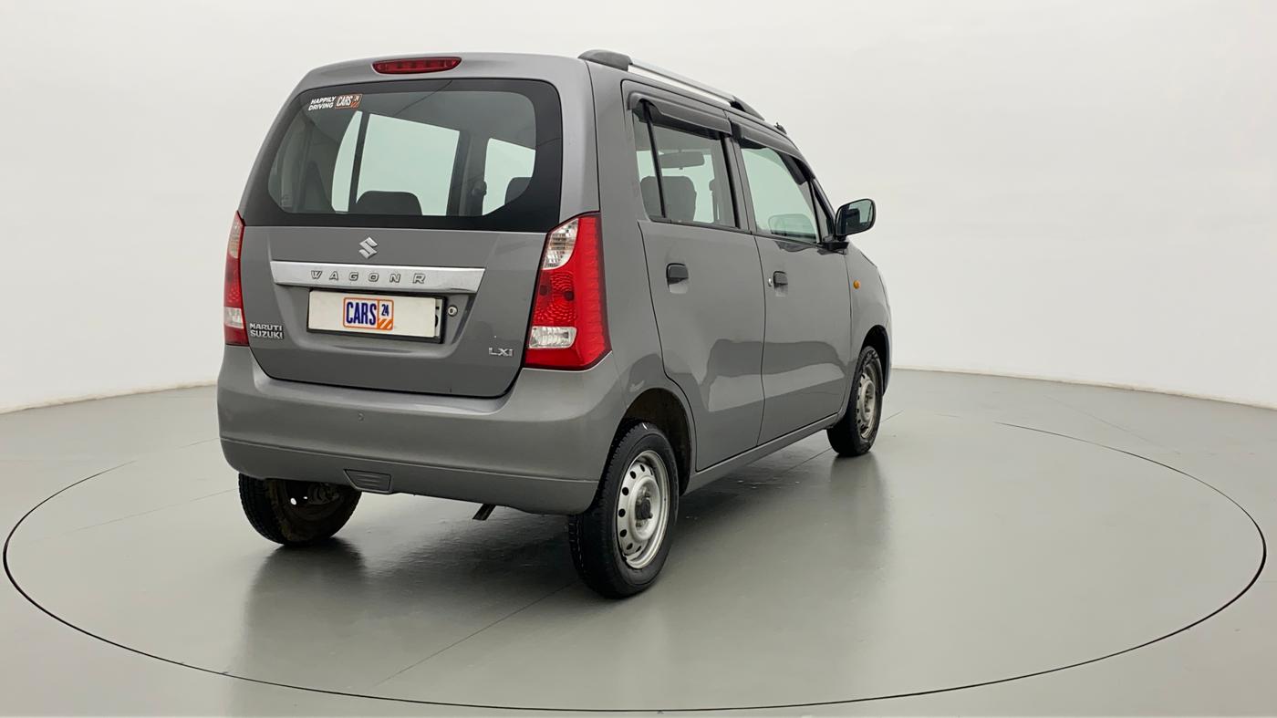 2014 Maruti Wagon R 1.0 LXI, Petrol, Manual, 59,632 km, Right Back Diagonal