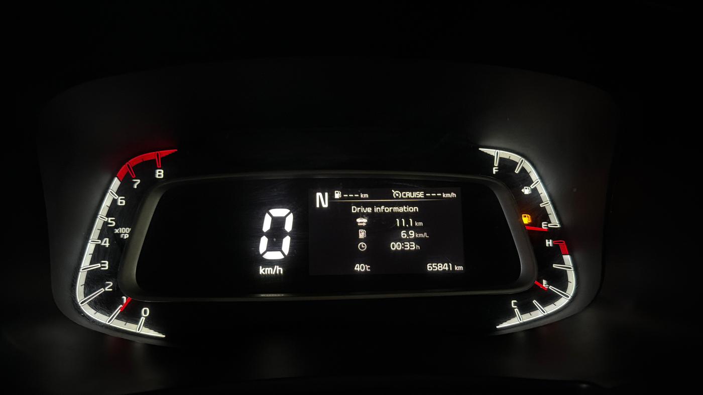 2022 KIA SONET GTX PLUS 1.0 IMT, Petrol, Manual, 65,829 km, Odometer Image
