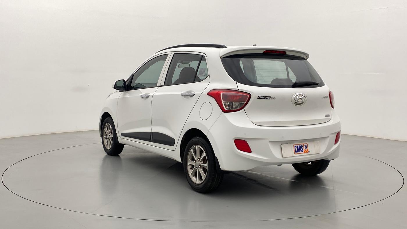 2016 Hyundai Grand i10 ASTA 1.2 (O) VTVT, Petrol, Manual, 91,570 km, Left Back Diagonal
