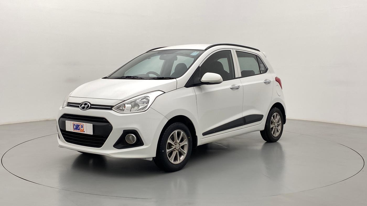 2016 Hyundai Grand i10 ASTA 1.2 (O) VTVT, Petrol, Manual, 91,570 km, Left Front Diagonal