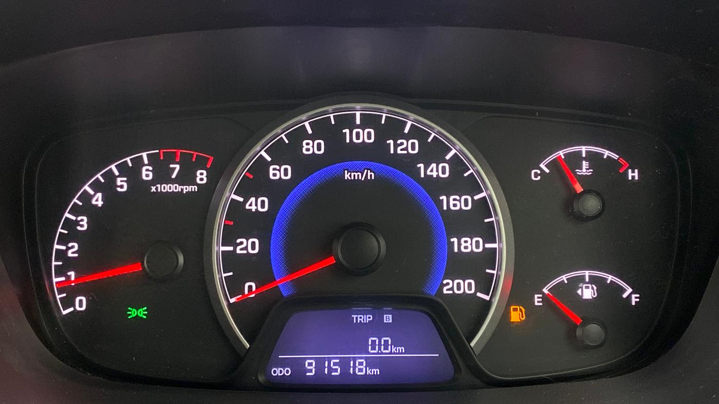 2016 Hyundai Grand i10 ASTA 1.2 (O) VTVT, Petrol, Manual, 91,570 km, Odometer Image
