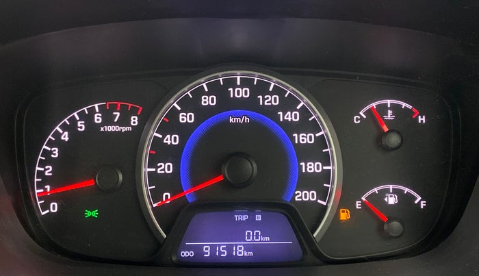 2016 Hyundai Grand i10 ASTA 1.2 (O) VTVT, Petrol, Manual, 91,570 km, Odometer Image