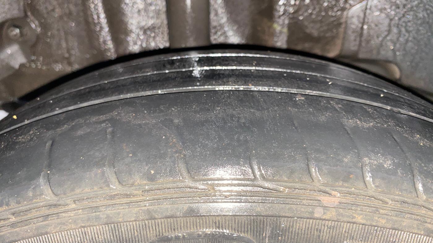 2020 Tata TIGOR XZA PLUS PETROL, Petrol, Automatic, 56,459 km, Right Rear Tyre Tread