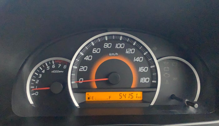2013 Maruti Wagon R 1.0 VXI, Petrol, Manual, 54,112 km, Odometer Image