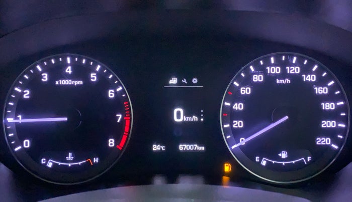 2016 Hyundai Elite i20 ASTA 1.2, Petrol, Manual, 67,007 km, Odometer Image