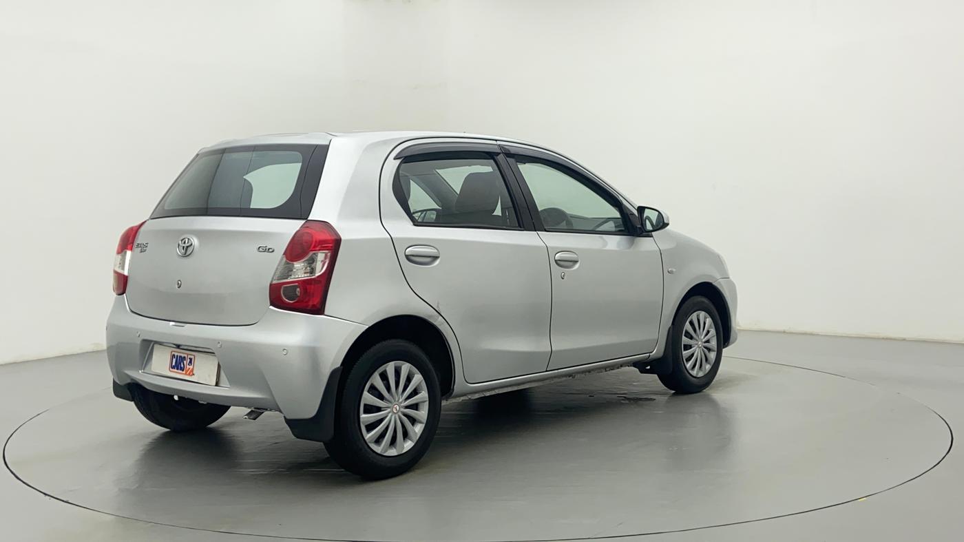 2013 Toyota Etios Liva GD, Diesel, Manual, 68,353 km, Right Back Diagonal