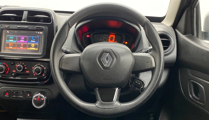 2017 Renault Kwid RXT 1.0 EASY-R  AT, Petrol, Automatic, 22,097 km, Steering Wheel Close Up