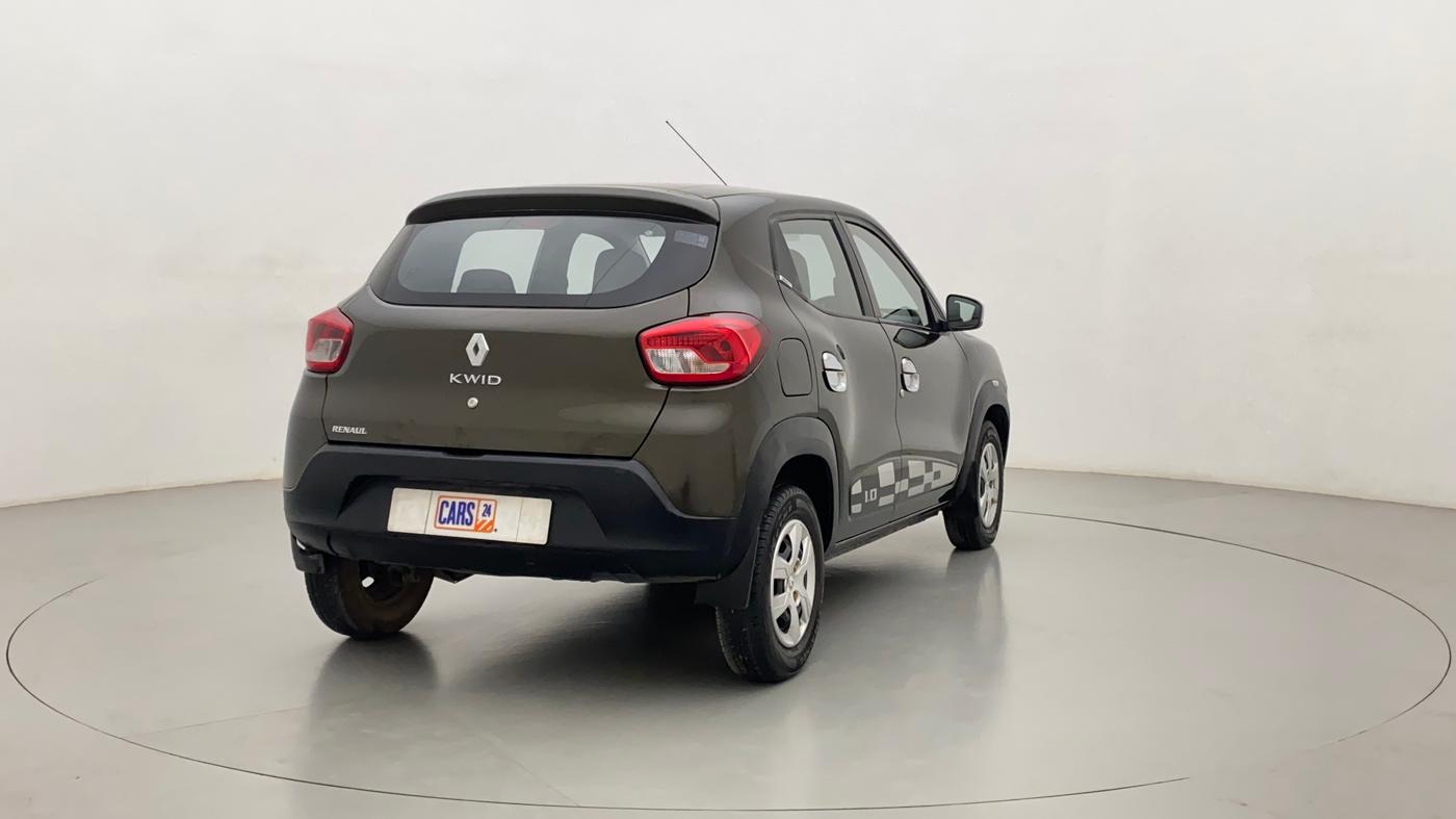 2017 Renault Kwid RXT 1.0 EASY-R  AT, Petrol, Automatic, 22,097 km, Right Back Diagonal