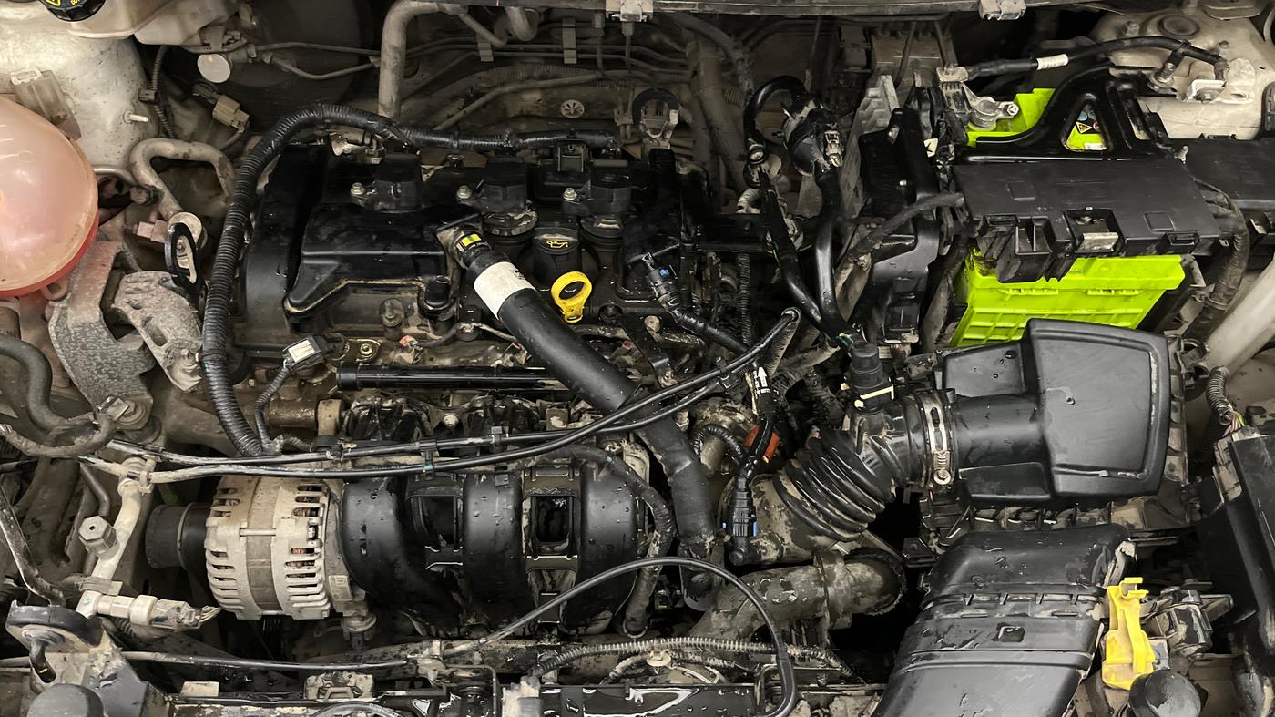 2020 Ford Ecosport TITANIUM + 1.5L PETROL AT, Petrol, Automatic, 32,462 km, Engine View