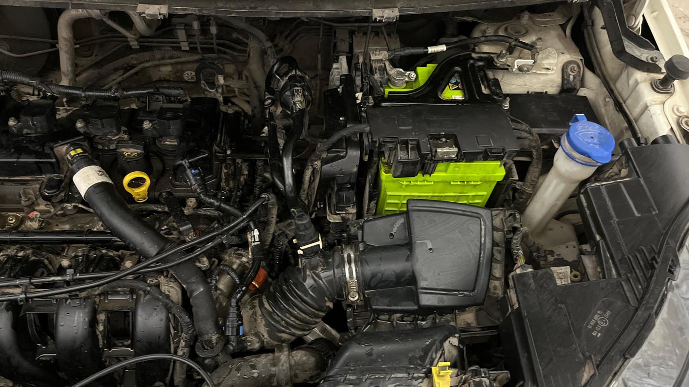 2020 Ford Ecosport TITANIUM + 1.5L PETROL AT, Petrol, Automatic, 32,462 km, Engine View - Left