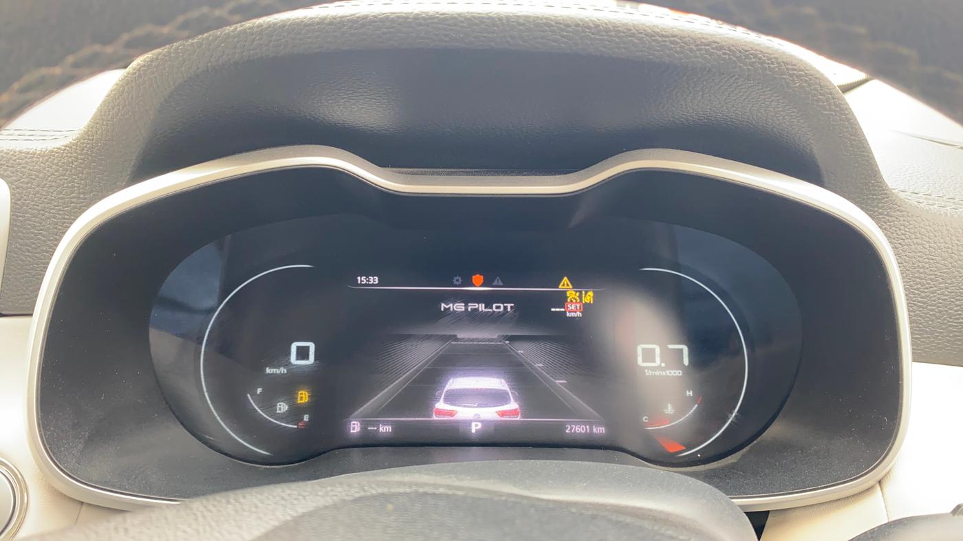 2021 MG ASTOR SAVVY 1.5 CVT, Petrol, Automatic, 27,610 km, Odometer Image